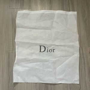 Dior White Dust Bag